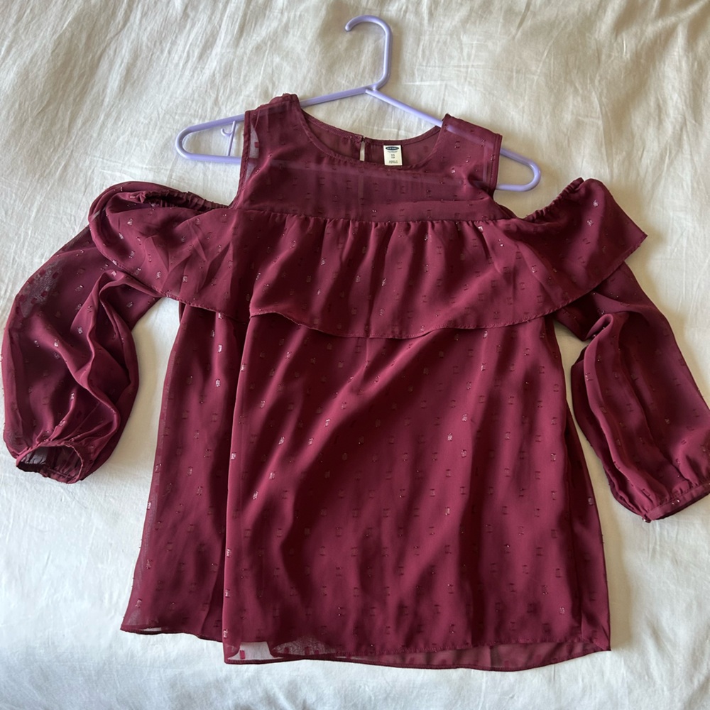 Old navy Longsleeve off the shoulder top